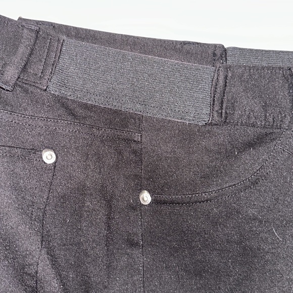 2 PAIR LARGE 2 pair!!!! Simply Vera Vera Wang skinny elastic waist 2 PAIR LARGE - Picture 5 of 6